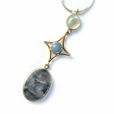 Moon over Maury Mountain Pendant