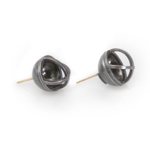 Concave Sphere Earrings