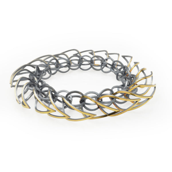 Tighra Bracelet Gold and Black