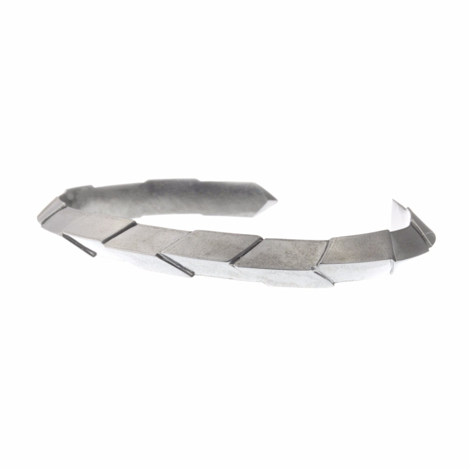 Hephaistos Cuff Bracelet in Sterling Silver