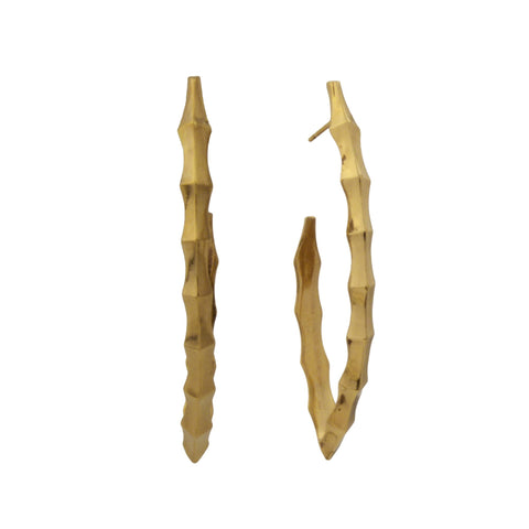 Ibex Hoop Earrings in 18k gold