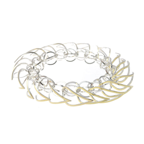 Tighra Bracelet 22k Gold and Sterling Silver