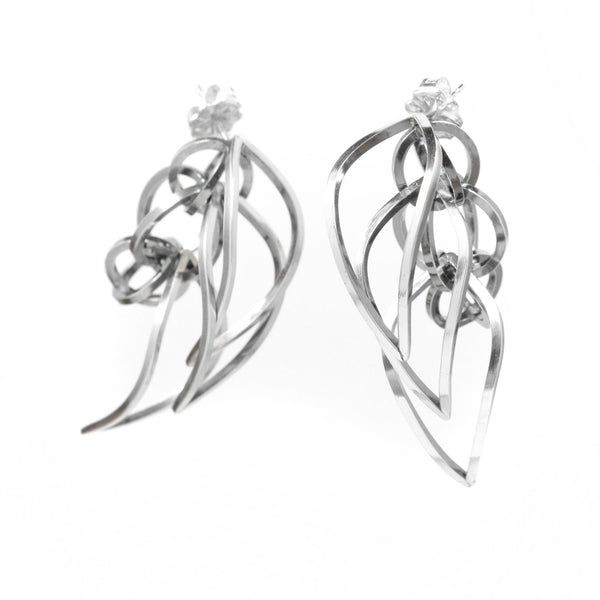 Tighra Earring in Sterling Silver