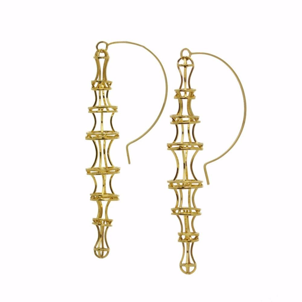 Vertebrae Hoop or Dangle Earrings