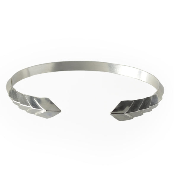 Tethys Cuff Bracelet in Sterling Silver