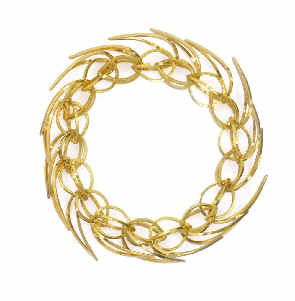 Golden Tighra Link Bracelet